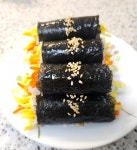 당근라페 꼬마김밥 만들기 홀그레인 머스타드 없이 만드는 법