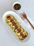 채소도 맛있게 먹기! 에어프라이어 애호박 두부구이 w. 간장 양념장