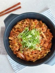 돼지고기 대패삼겹살 콩불 파채 콩나물불고기 만들기