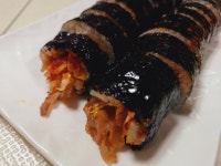 대패삼겹양배추김밥 레시피 양배추김밥 삼겹살김밥