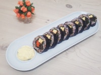 간단한 김밥 저속노화 잡곡밥요리 잡곡김밥 나물김밥