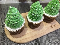 크리스마스컵케익. 트리컵케익 만들기