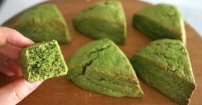 촉촉한 쿠키같은 진한 녹차스콘 만들기 : green tea scone | 안젤라 베이킹