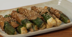 두부삼겹깻잎말이