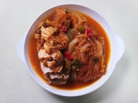 돼지고기 김치찜 레시피 / 돼지 삼겹살 묵은지 김치찜 만들기