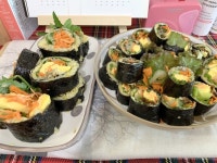 #멸치고추장볶음 #멸추김밥만들기 #건강한김밥 #쌈야채김밥 #미나리김밥 #짠지김밥 #절임오이