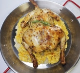 누룽지 치즈 통닭레시피, 집에서 바삭하게 오븐으로 구운 통닭