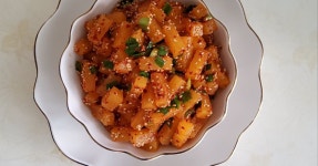 단무지무침