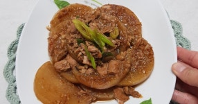 참치 무조림 만들기｜밥도둑 반찬 무 요리 집밥 제철요리