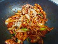 낙지삼겹살볶음 레시피 메인반찬 술안주