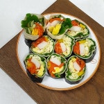 밥없는 김밥 만드는법 건두부면 키토 김밥 만들기