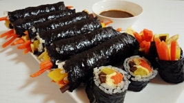 #마약김밥# 역시 집에서 조물조물 말아먹는게 맛있는거같네요 