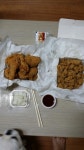 썬더치킨에서 후라이드랑 모래집 후라이드! 모래집 후라이드 짱맛나요^^ 
