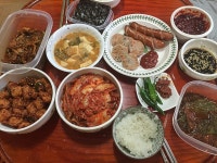 아침부터 한상차려봤네용ㅋㅋ 