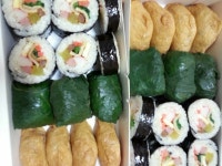 김밥.머위쌈.유부초밥 점심 도시락요~ 