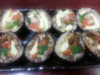 오늘은 저녁으루 분식했어여 김 떡 쫄 이여~~~~ 맛저들하세염~~~ 