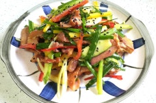 기말시험 D-5... 셤공부에 힘들어하는 두딸을 위해 오리샐러드~ 요거 먹고 힘내자~~♡ 