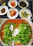제주 마지막 아침요^^ 대도 식당김치 복국 ㅋㅋㅋ 맛있어여... 콩나물,김치,미나리.... 그리고 복의 만남^^ 뱅기.타는 시간 전까지 잘놀다 갈께영... 