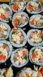 쑤기네 저녁 김밥이요 간만에 해묵는거린 너무맛나요ㅎ 역시 김밥은 언제나 쪼아 맛저들 하세용 
