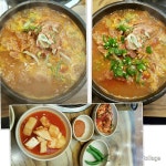 일요일은 밖에서...ㅋㅋㅋㅋ 날씨가 추워져서 뼈해장국으로 결정~😁 전 항상 제.스퇄로 얼큰하게 먹었네요 