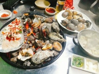 정말 간만에 조개구이 먹었어요~^^ 