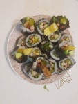 몇일전에 김밥이 먹고싶어서 김밥했어요ㅎㅎ 신랑이 맛있다며 또해달랬는데 담에 해먹자했어요ㅎㅎ 간만에 해먹었더니 맛있었네요ㅎㅎ 