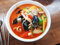 한국인은 밥이최고쬬👍👍😊😆짬뽕얼큰얼큰😍👍짜장 블루베리😍맛있쪄 차갑지만 (먹을수록빠져듬요🤭😆😋)또 먹고싶어져욤... 