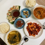 동생이랑 함께 먹은 자취생 집밥 입니당❤️❤️ 