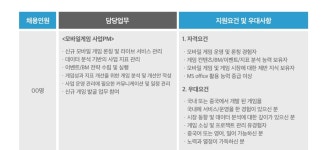 [(주)게임펍] (주)게임펍  모바일게임 국내사업 PM 채용(D-30) - 사람인