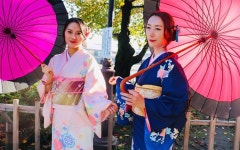 [Tokyo] Hanaka Kimono Rental with Hairstyling in Asakusa and JR Narita Express Train Tickets (Narita Airport Terminal 1... 