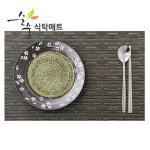 식탁의 품격을 높여주는 순수 식탁 테이블 매트 홈파티에 어울리는 고급스러운 분위기 - 국내 알고사 - 알고사