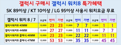 서울시 광진구 강변역 강변테크노마트 휴대폰 성지 시세표. - 휴대폰 성지 시세표 - 알고사