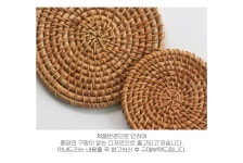 받침·손잡이 > 심플 라탄 코스터 3size 컵받침 | 오늘의집 쇼핑 심플 라탄 코스터 3size 컵받침