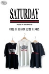리치무드 세러데이 오버핏 반팔 t (3color)