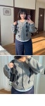 리치무드 수수 argyle knit cd (2color)