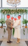 [2천장 돌파✨][웨딩룩] 로사가든 시스루... 돌파✨][웨딩룩] 로사가든 시스루 플레어 브이넥... 빅사이즈,빅사이즈여성의류,리리앤코,통통녀,웨딩... 