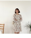오로라엘 플라워 원피스 - 리리앤코 오로라엘 플라워 원피스