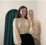 리즈데이 레이스 블라우스 - 리리앤코 리즈데이 레이스 블라우스