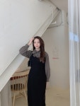 러프링 리본 체크 셔츠 블라우스 - 리리앤코 러프링 리본 체크 셔츠 블라우스