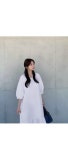 [BABARIN] 요롤리 스퀘어넥 프릴 롱 원피스 - 리리앤코 [BABARIN] 요롤리 스퀘어넥 프릴 롱 원피스