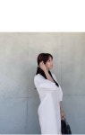 [BABARIN] 요롤리 스퀘어넥 프릴 롱 원피스 - 리리앤코 [BABARIN] 요롤리 스퀘어넥 프릴 롱 원피스