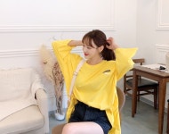레벨업 루즈핏 티셔츠