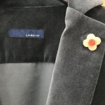 つボタン J6180 チャコールグレー46の通販 by HTs shop｜ラクマ 美品エポカウォモ ストレッチトラベルジャケット いがあるこ... 