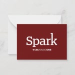 CBC Spark Note Card | Zazzle