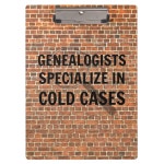 Cold Cases Clipboard | Zazzle