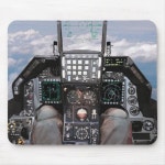 f16 cockpit mouse pad | Zazzle