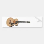 	Guitar Bumper Sticker | Zazzle Guitar Bumper Sticker