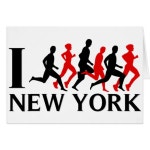 I RUN NEW YORK CARDS | Zazzle