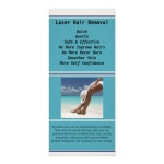 Laser Hair Rack Card | Zazzle