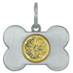 Lemon Pet Name Tag | Zazzle